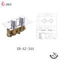 YL-24A Modern Brass Hot Water Hot Water Termostático Banho Chuveiro Tap